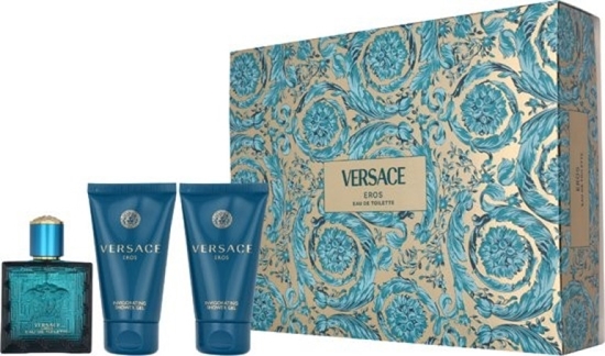 VERSACE EROS SET EDT 50MLSHOWERGEL 50MLAFTERSHAVEBALM 50ML